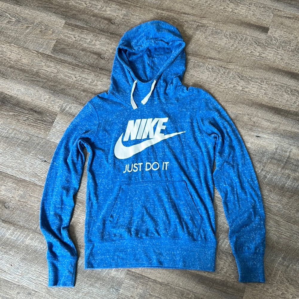 Nike hooded shirt